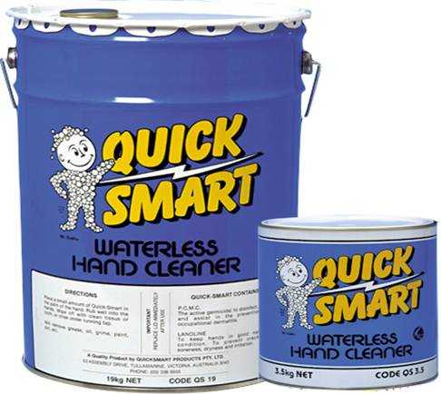 Quick Smart Waterless Hand Cleaner